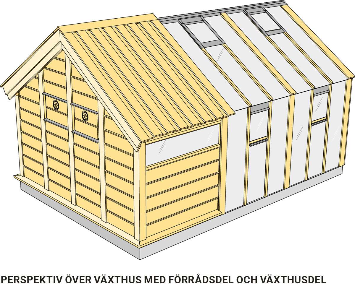 Växthuset perspektivbild 2