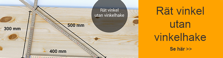 Rät vinkel utan vinkelhake