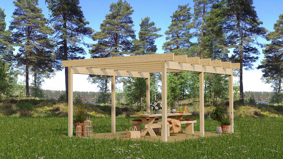 Pergola miljö