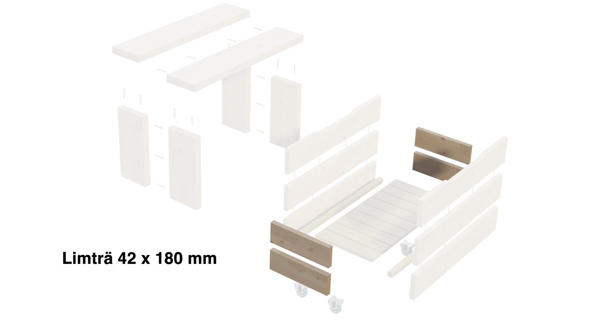 Dynbox sprängskiss med mått 2b