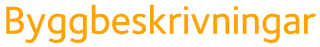 Byggbeskrivningar logotype för utskrift